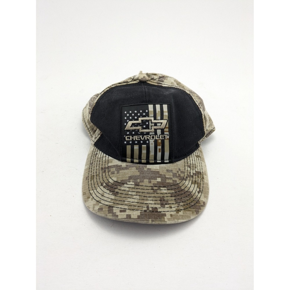 Chevrolet Chevy True Timber Digital Camo Army Mesh CF Licensed Adjustable Hat